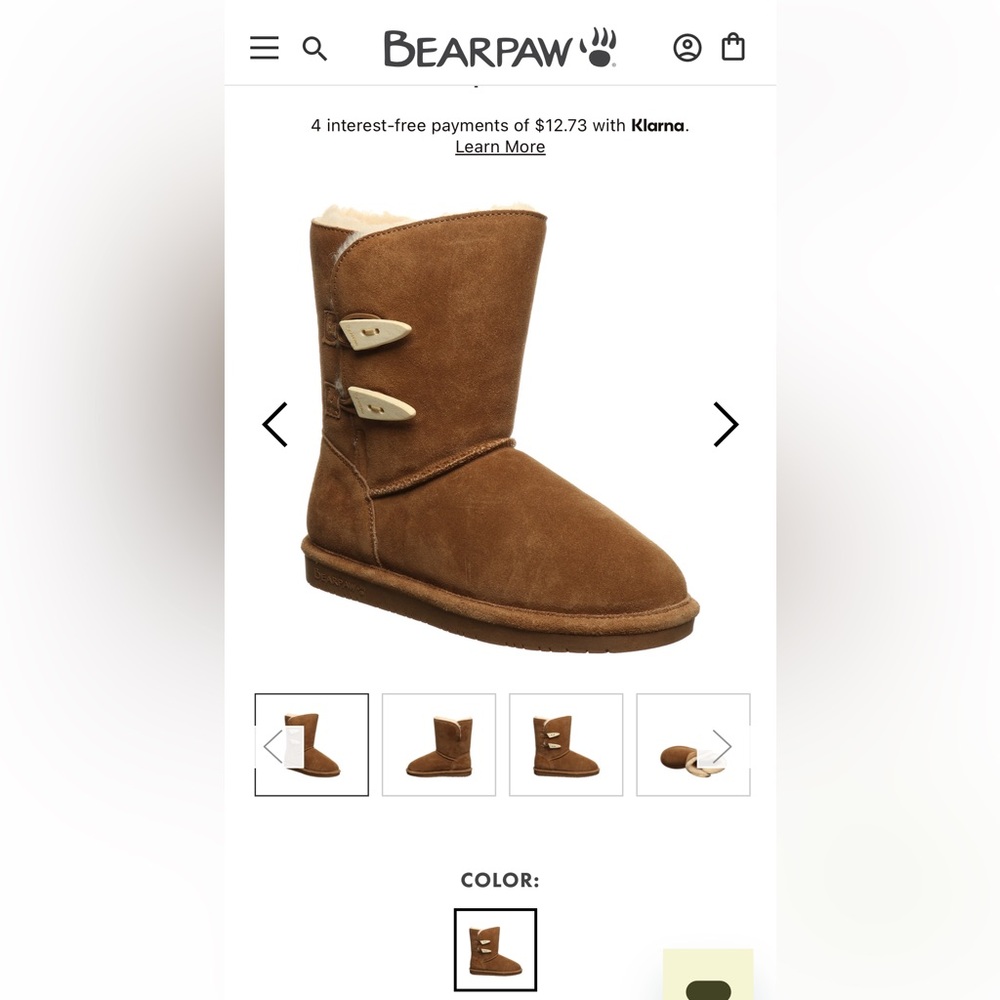 BEARPAW women’s boots